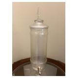 Glass Beverage Dispenser W/Lid 22ï¿½ï¿½