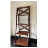 Wooden Ladder-Style Shelf Unit 20ï¿½ï¿½x17.5ï¿½ï¿½x56.5ï¿½ï¿½