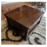 Wood Square Coffee Table