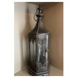 Vtg Metal Lantern