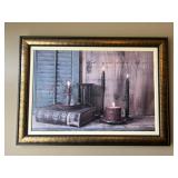 Framed Artwork by Billy Jacobs
