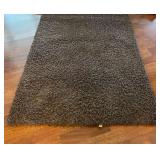 Brown Shag Area Rug