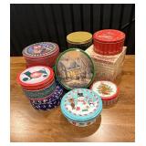 Collection of Tins & Boxes