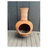 Terracotta Chiminea with Standï¿½18ï¿½38