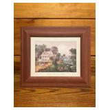 Vtg. American Homestead Printï¿½13.5x12x26