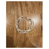 Vtg Multi-Strand Pearl Braceletï¿½8ï¿½