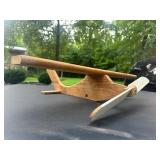 Vtg Wooden Wind-Powered Whirligigï¿½24ï¿½24