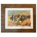 Frederic Remington Art Print, 1890ï¿½24ï¿½18