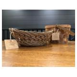 Woven Fruit & Bread Baskets