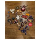 Vtg Costume Jewelry Pins & Brooches