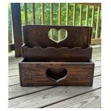 Vtg Mail/Magazine Rackï¿½21.5x13x17.25