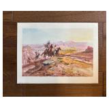 C.M. Russell Print ï¿½Intrudersï¿½ï¿½16ï¿½12