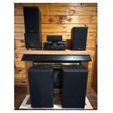 Sony Audio System With Speakers
