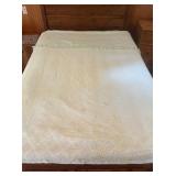 Vtg Mint Green Cotton Bedspreadï¿½104ï¿½96