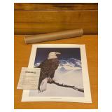 1987 U.S. Postal Service Eagle Printï¿½16ï¿½20