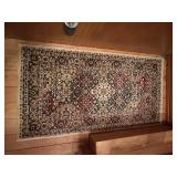 Vtg Persian-Style Area Rugï¿½32ï¿½59