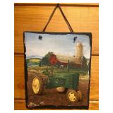 John Deere-Themed Wall Decorï¿½10ï¿½12 & 3ï¿½7