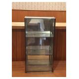 Vtg Glass Display Caseï¿½6.5ï¿½3.5ï¿½13