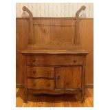 Vtg Tiger Oak Washstandï¿½36x20x54.5