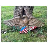 Vtg Syroco Eagle w/Shieldï¿½31ï¿½14