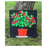 Potted Plant Fabric Artï¿½22ï¿½22