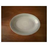 Vtg Fiesta Periwinkle Blue Oval Serving Platter