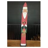 Vtg Carved Wooden Santaï¿½36ï¿½