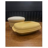 Vtg Tupperware Microwave Steamers