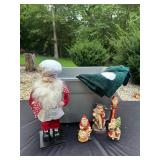 Vtg Santa Decor Itemsï¿½20ï¿½