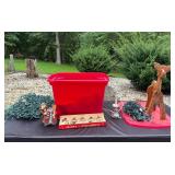 Vtg Christmas Decor Collection