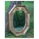 Ornate Gold Octagonal Wall Mirrorï¿½26ï¿½33