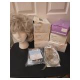 Wigs and Accessories Lot