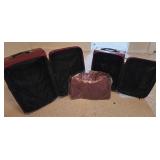 Burgundy 3-Piece Luggage Set