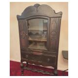Antique China Cabinet, Wooden