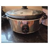 New Black and Silver Slow Cooker