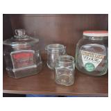 Glass Jars and Canisters