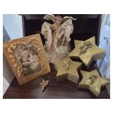 Angel Tree Topper, Star Boxes, Picture Frame