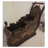 Antique German Hand-Carved Sleigh