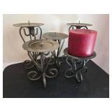 Metal Candle Stands