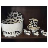 Cow-Themed Kitchen Set