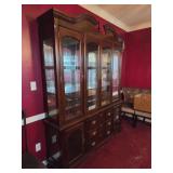 Elegant China Cabinet with Lights