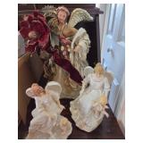 Grandeur Angel Porcelain Doll Set
