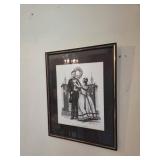 Abe and Mary Lincoln Picture Replica
