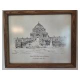 1904 St. Louis Framed Picture