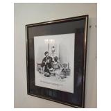 Abe and Mary Lincoln 1860 Replica Print