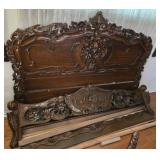 California King Ornate Bed Frame