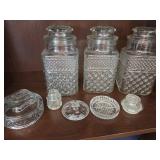 Glass Canister Set with Lids