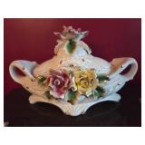 Italian Capodimonte Porcelain Dish