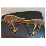 Gold Plastic Shelves