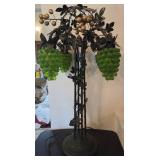 Green Grape Lamp, 35 1/2 In Tall